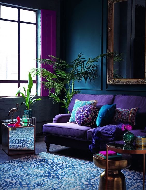 Warna Analog - Kombinasi Warna Interior Rumah