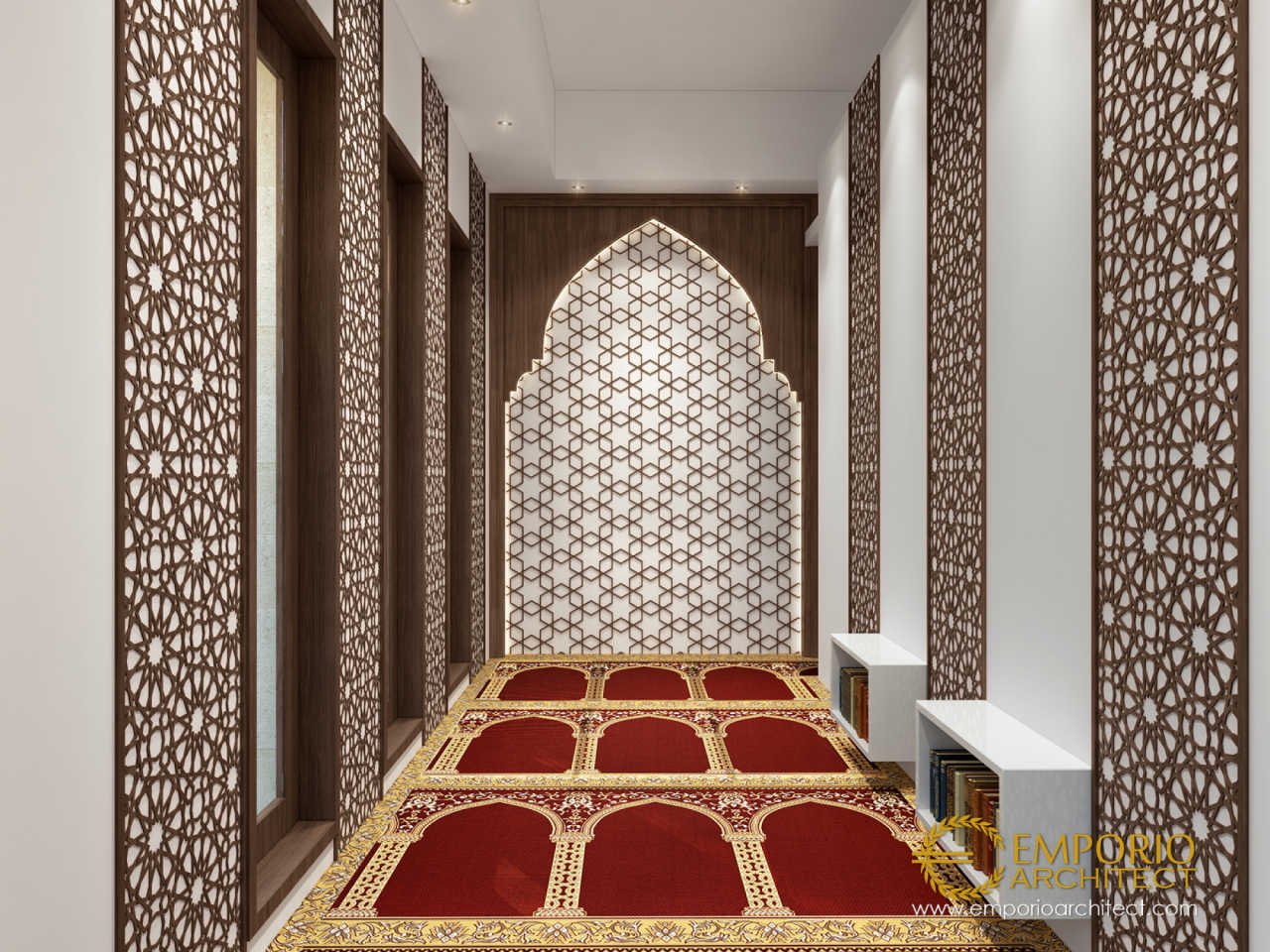 View Detail 15 Desain Interior Musholla Pada Rumah Berkonsep Islami Part 3 Design Interior