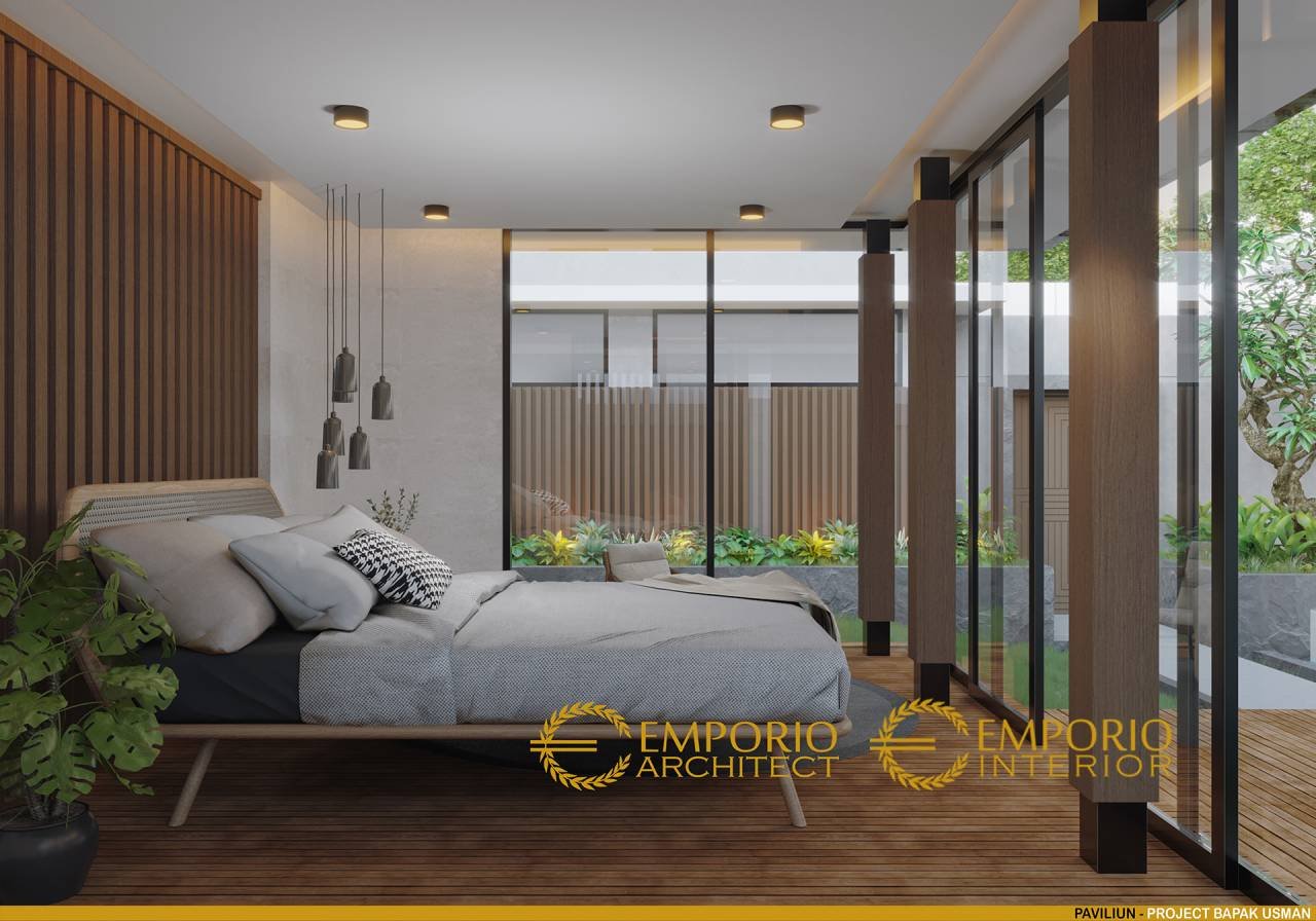 15 Ide Desain Interior Kamar Tidur Rasa Villa Dengan Pintu ...