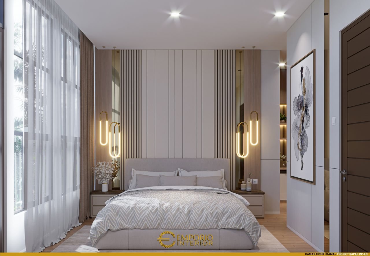 Ide Desain Interior Rumah Modern 2 Lantai: Desain Interior Kamar Tidur ...