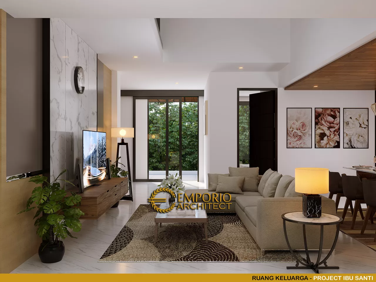 Ini Pilihan 3 Model Desain Interior Ruang Keluarga Bergaya Modern ...