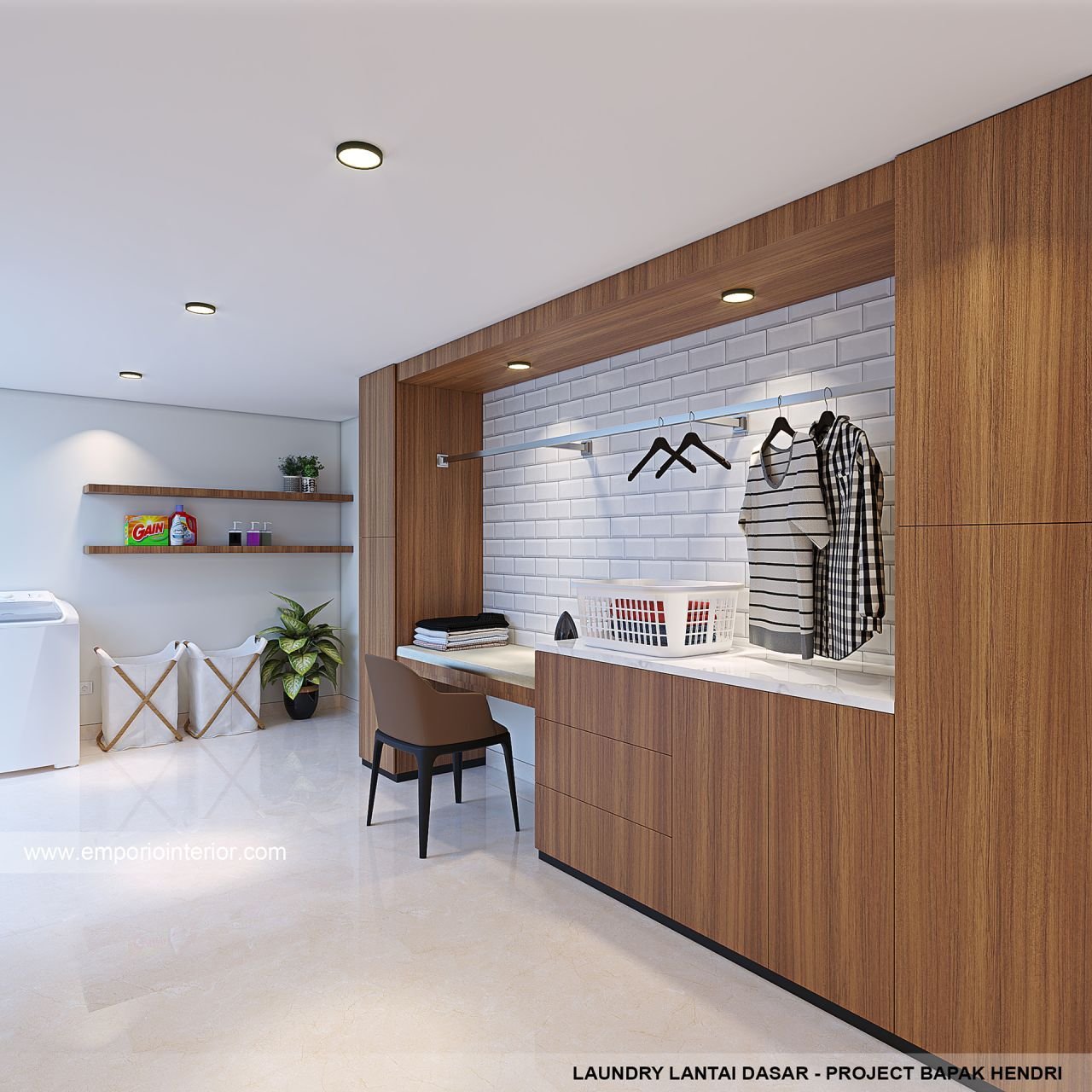 Inspirasi Desain Interior Rumah Bapak HNR di Palembang: Desain Interior ...