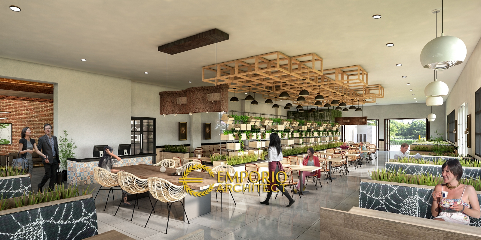 Rancang Interior Café Dan Restauran Yang Menarik Dengan Berbagai Konsep