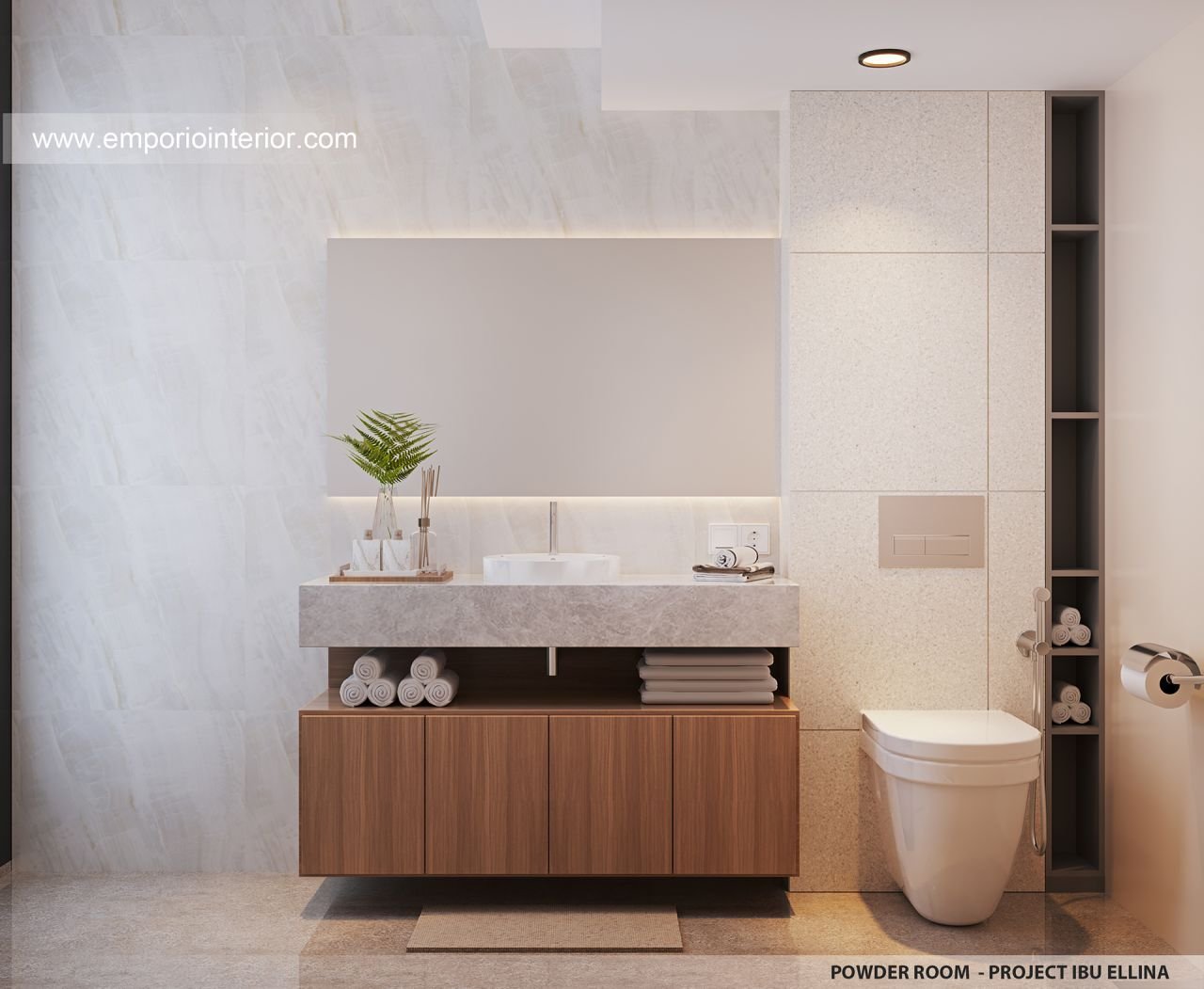 Ulasan Desain Interior Rumah Ibu ELN di Palembang: Desain Interior ...