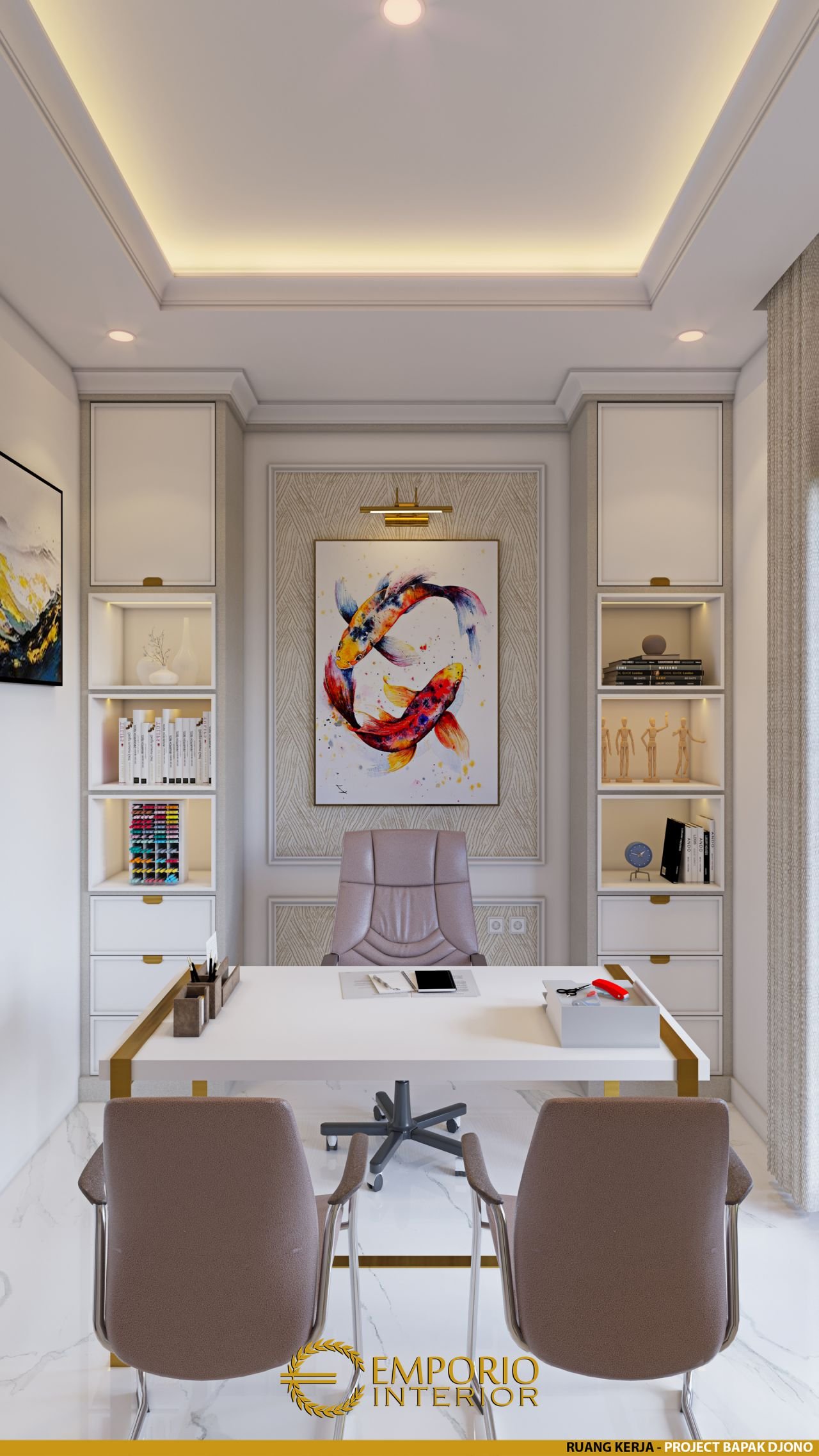 desain interior rumah klasik
