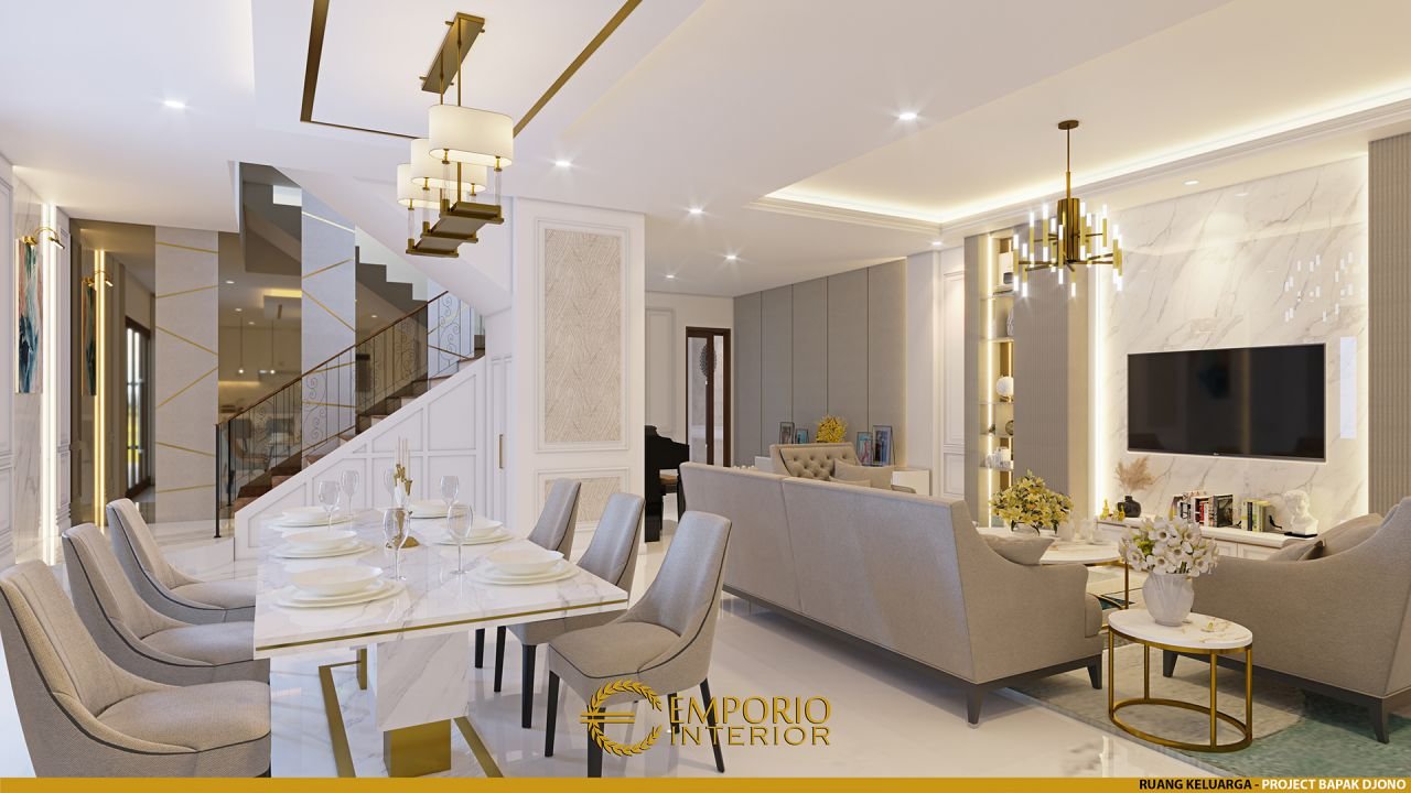 desain interior rumah klasik