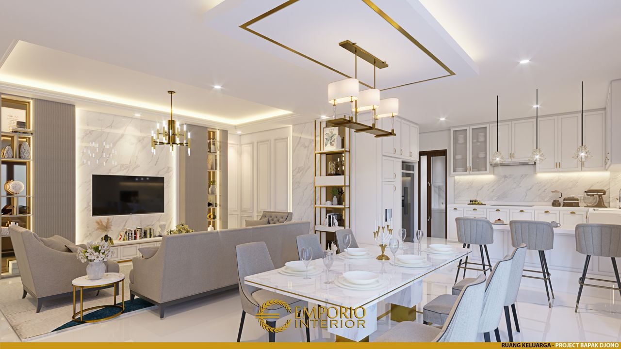 desain interior rumah klasik