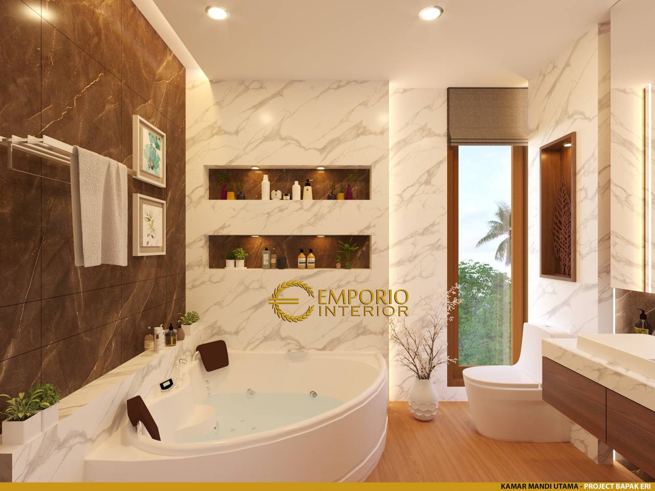 10 Ide Desain Interior Kamar Mandi Modern Mewah Dengan Bathtub Part 2 Blog
