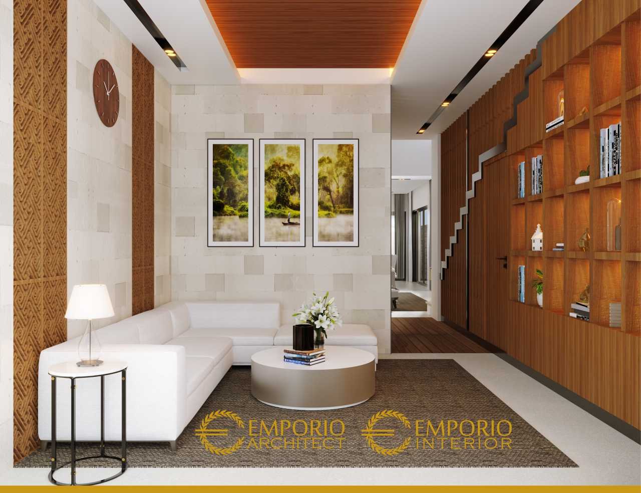 Desain Ruang Tamu Interior Rumah Bapak Hendra di Kediri, Jawa Timur