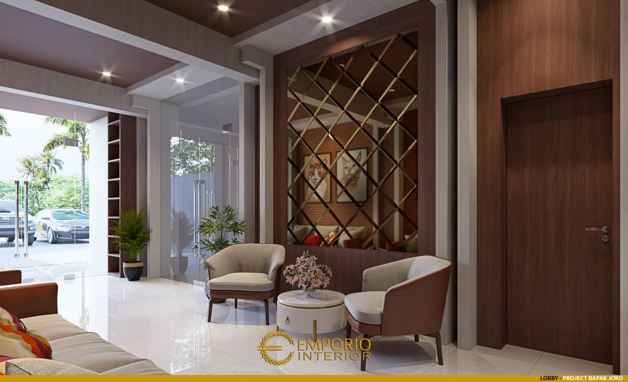 Desain Foyer Interior Lobby Vet Clinic Bapak Joko di Balikpapan #3714