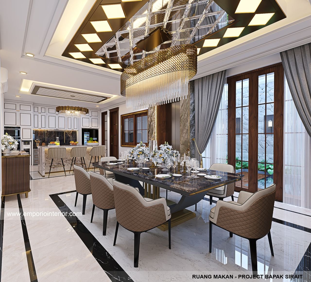 Desain Interior Rumah Bapak SRT di Bandung