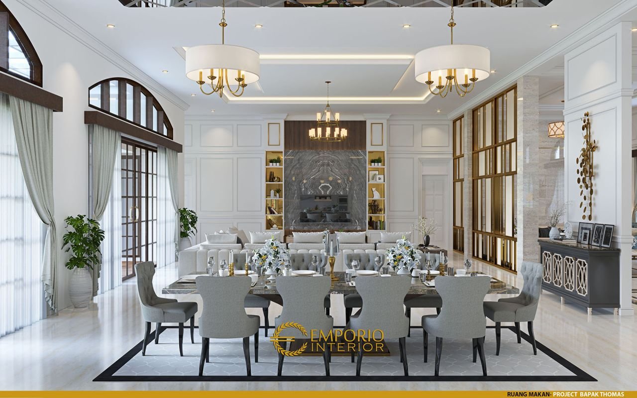 desain interior rumah klasik