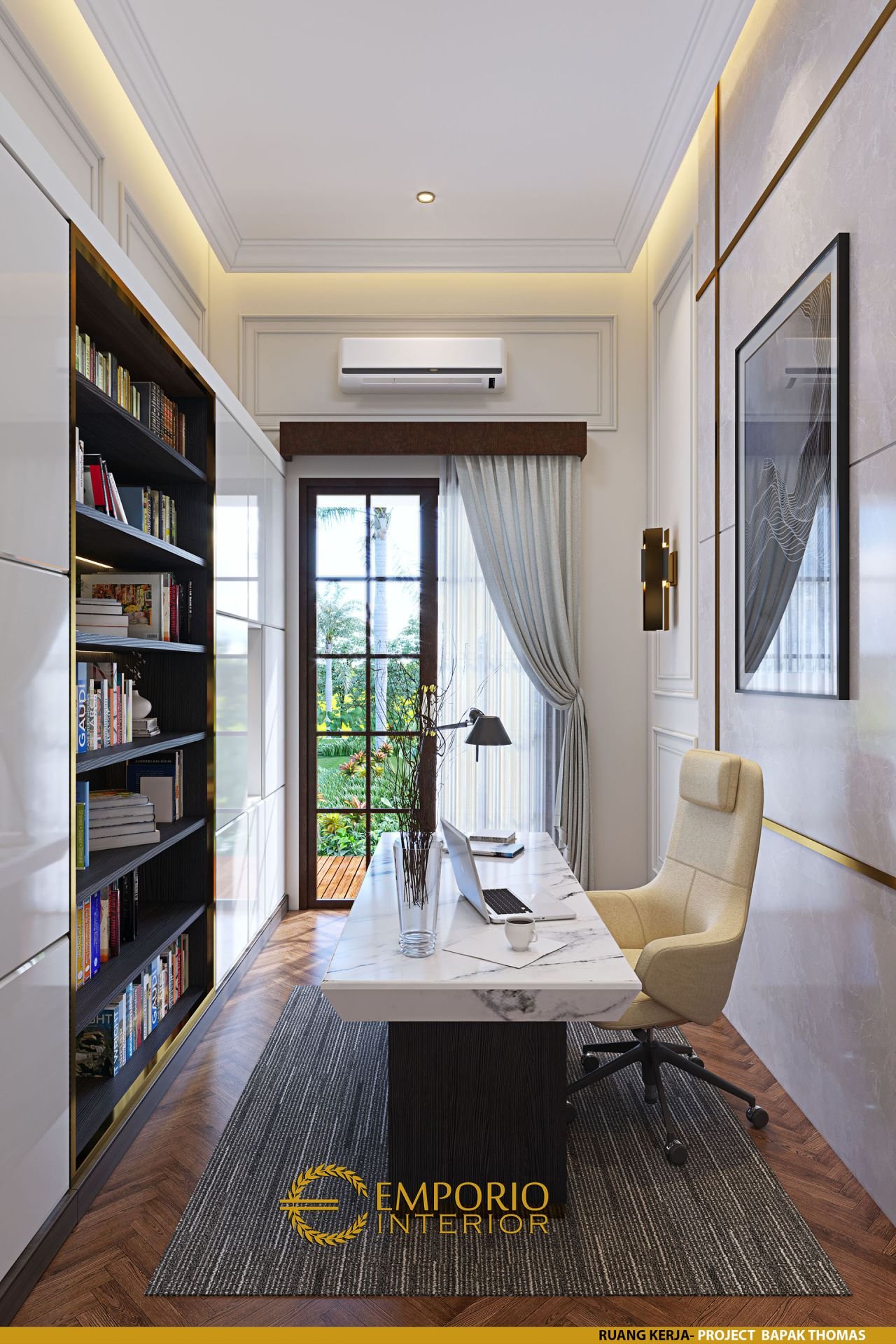 desain interior rumah klasik