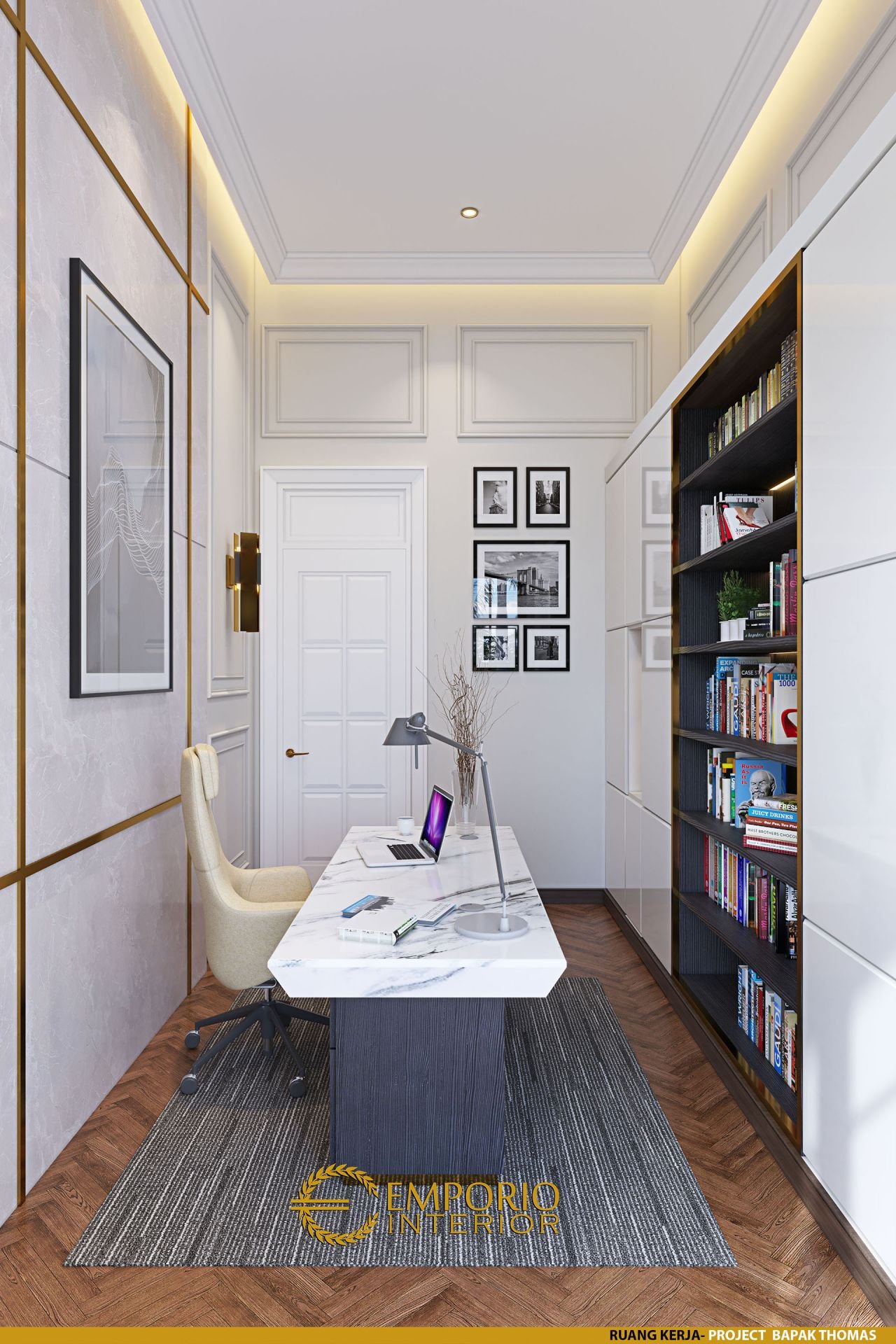 desain interior rumah klasik