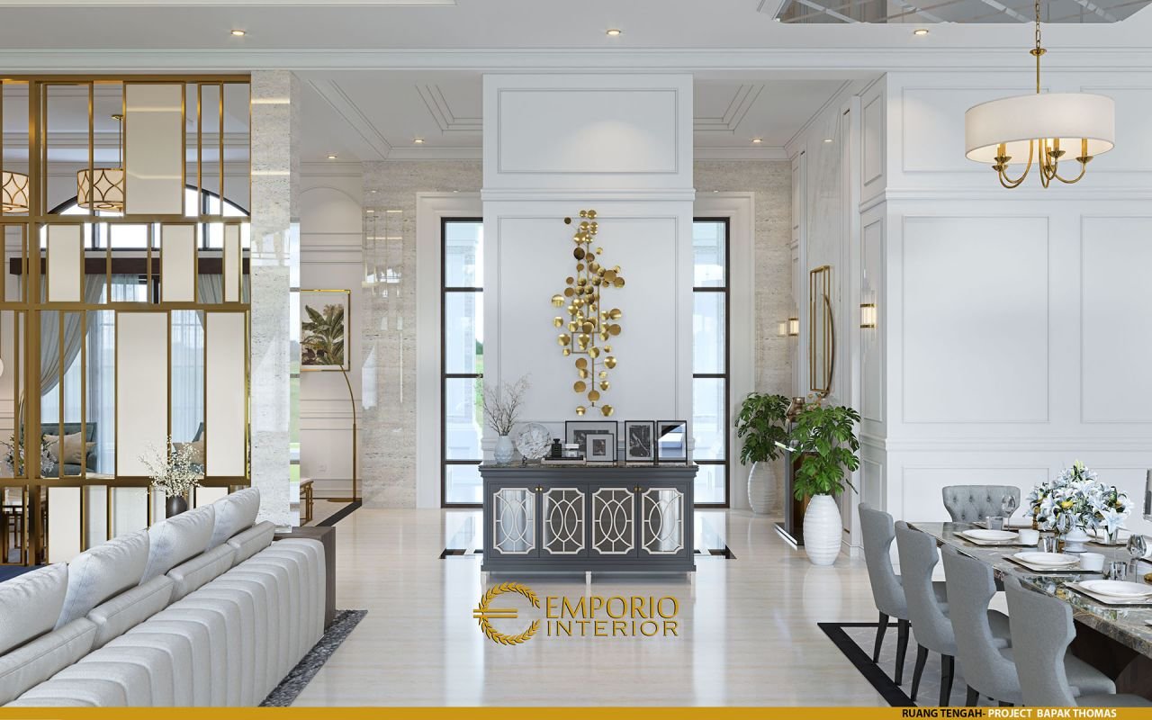 desain interior rumah klasik