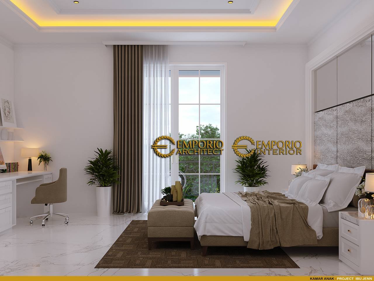 View Detail Desain Ruang Keluarga Interior Rumah Classic Modern 2 ... Daryl Interior