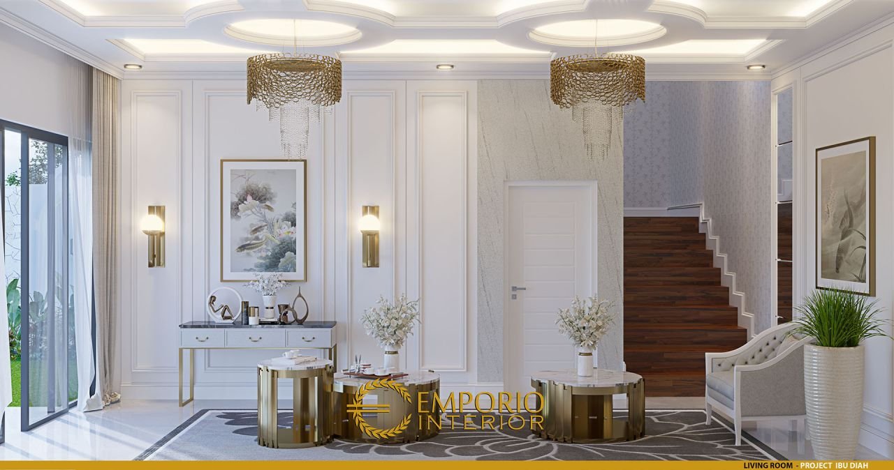 Desain Ruang Keluarga Interior Rumah Ibu Diah di Denpasar #7514