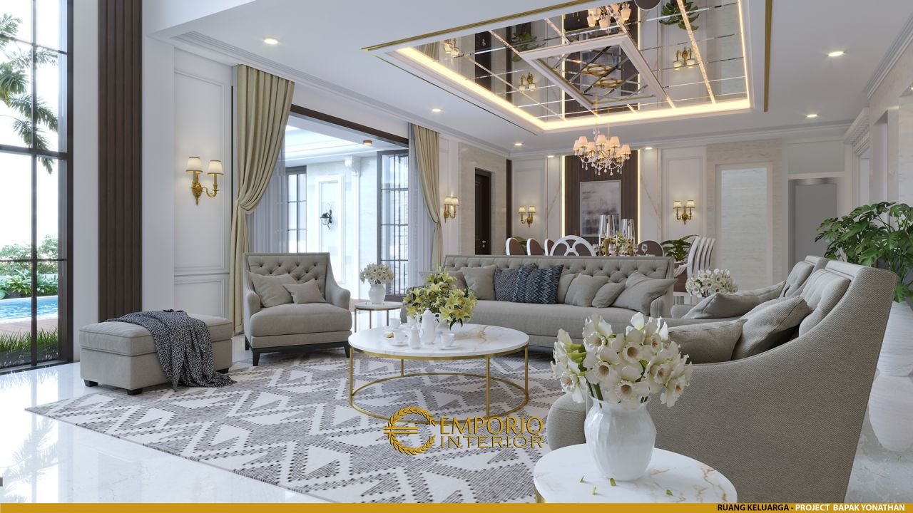 desain interior rumah klasik