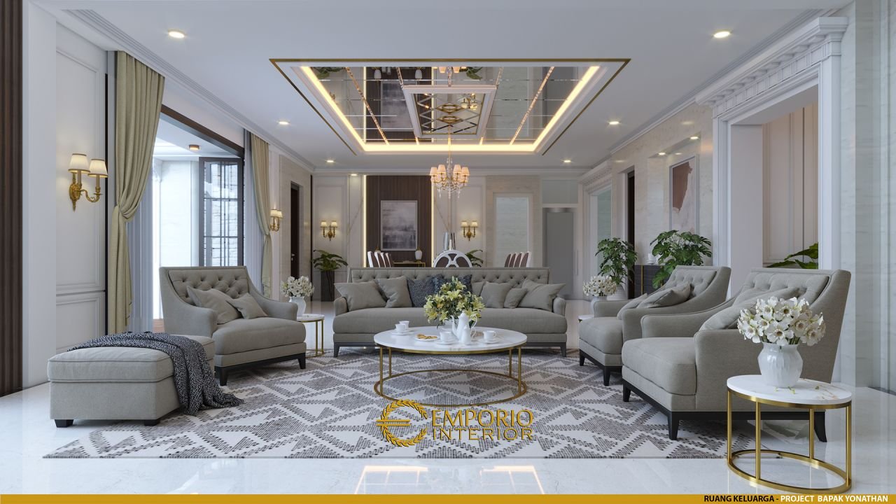 desain interior rumah klasik