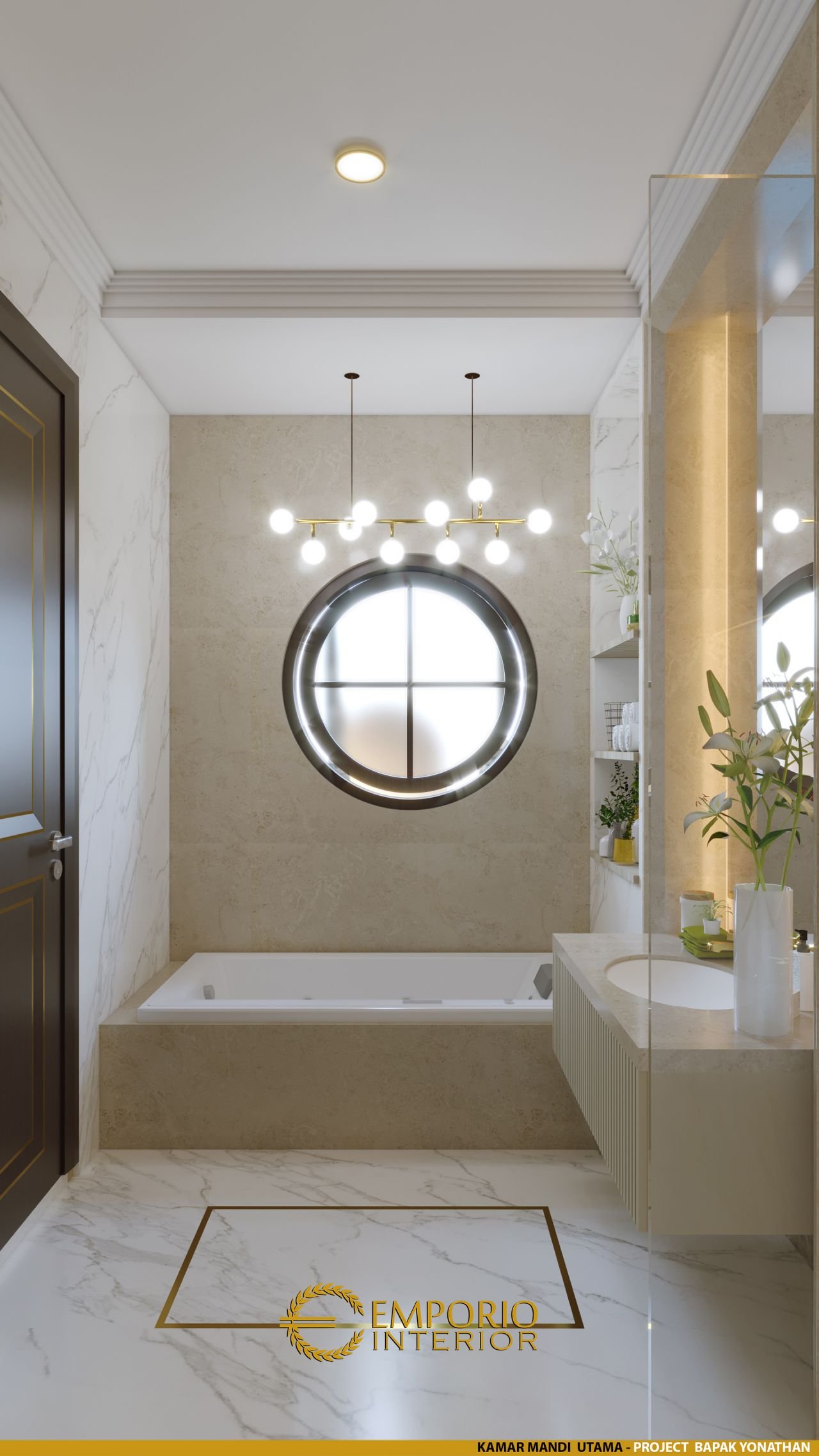 desain interior kamar mandi utama
