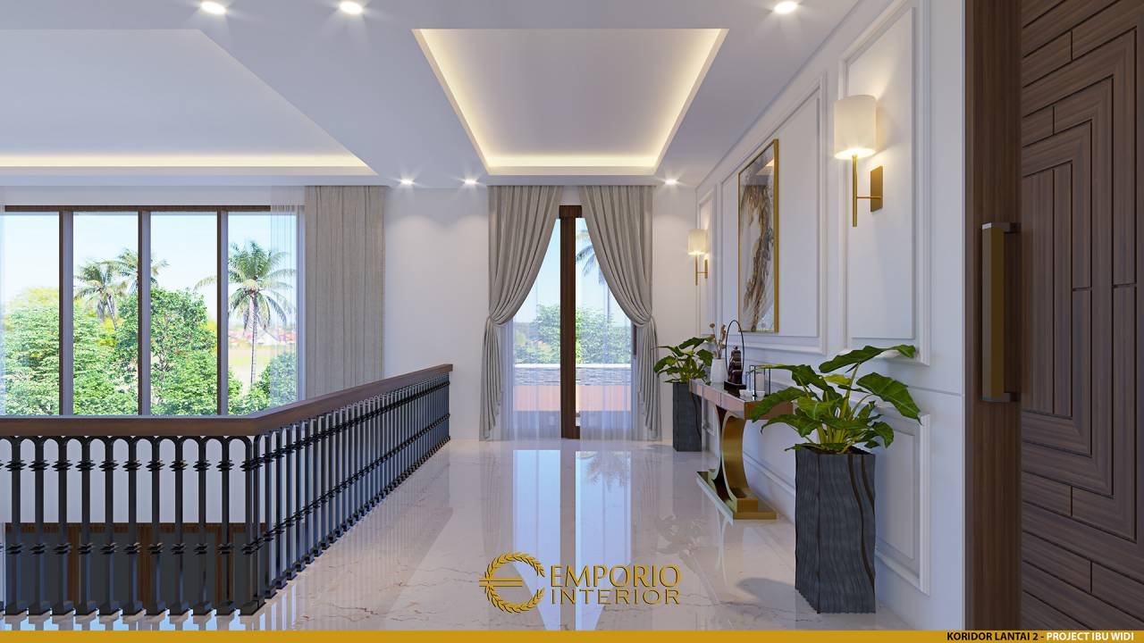 Desain Interior Rumah Klasik Ibu Widi Di Bandung Jawa ...