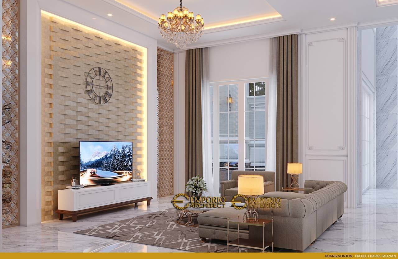 Desain Interior Rumah Mediteran 2 Lantai Bapak Faozian Di ...