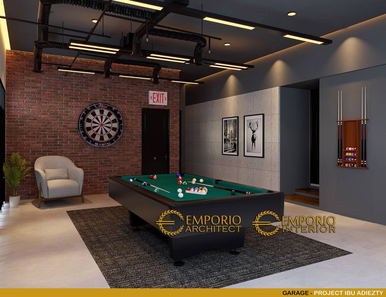 Desain Interior Garasi