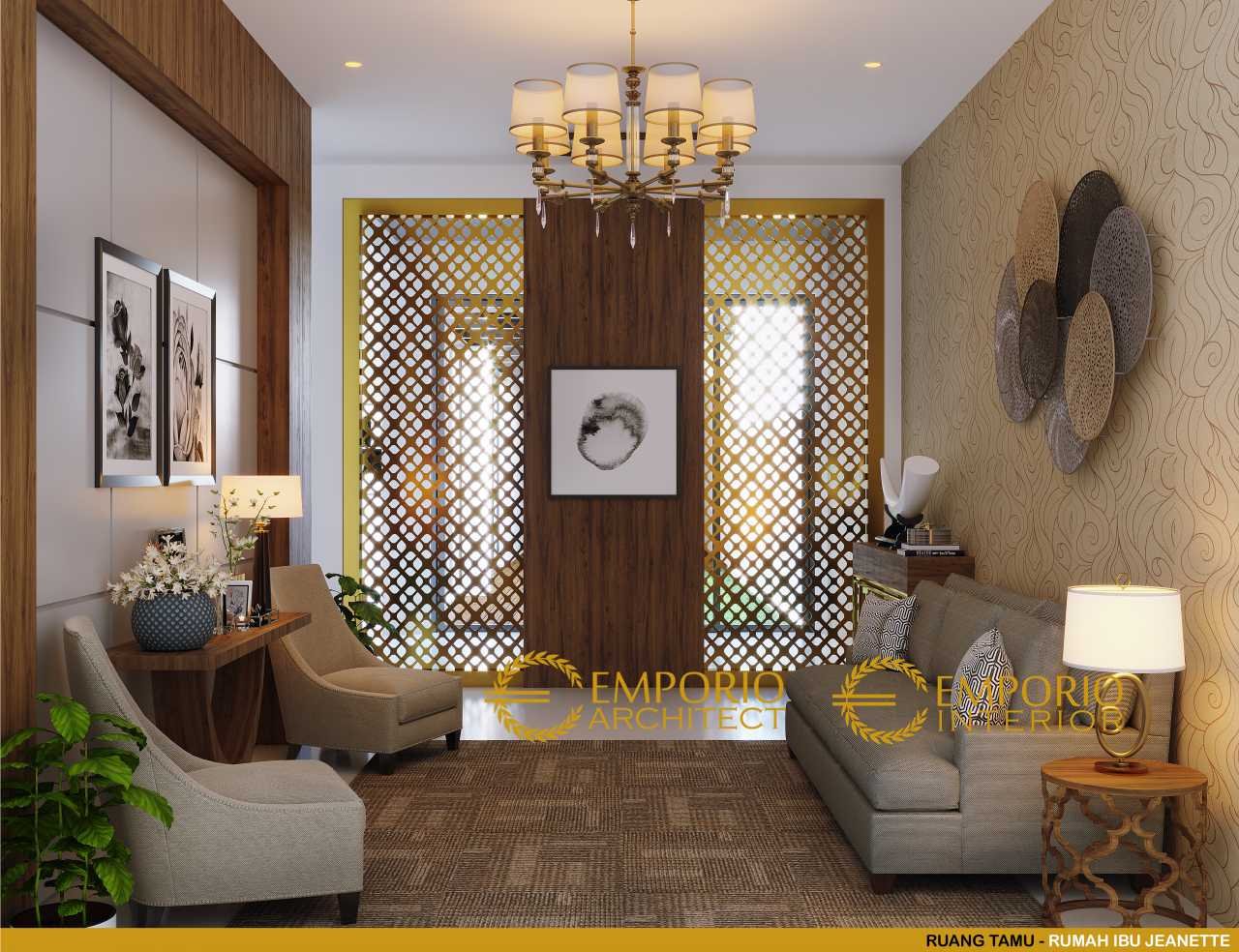 Desain Interior Rumah Modern 2 Lantai Ibu Jeanette Di Bogor Jawa Barat