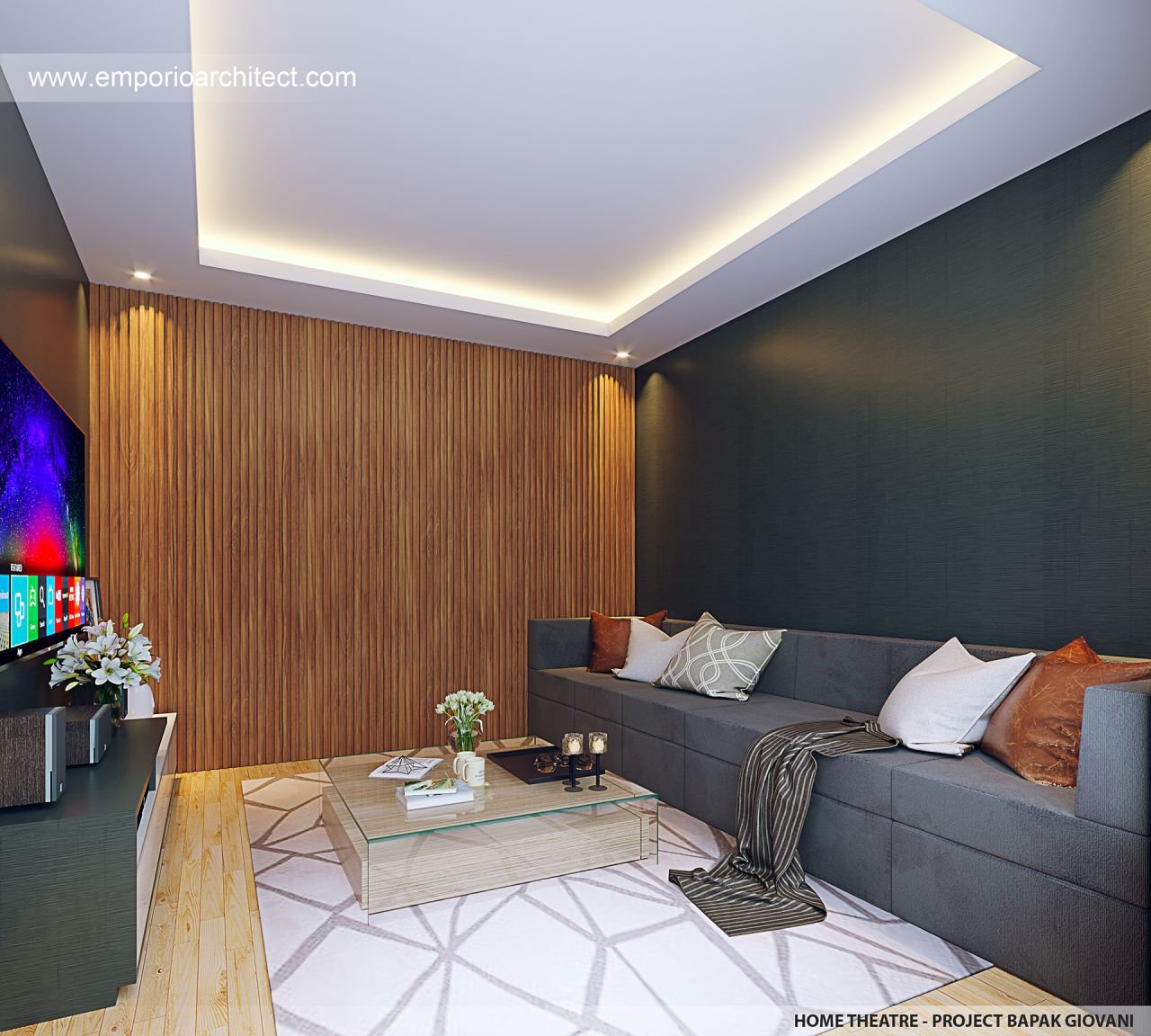 Desain Interior Rumah Modern 3 Lantai Bapak Giovani Di Jakarta Desain