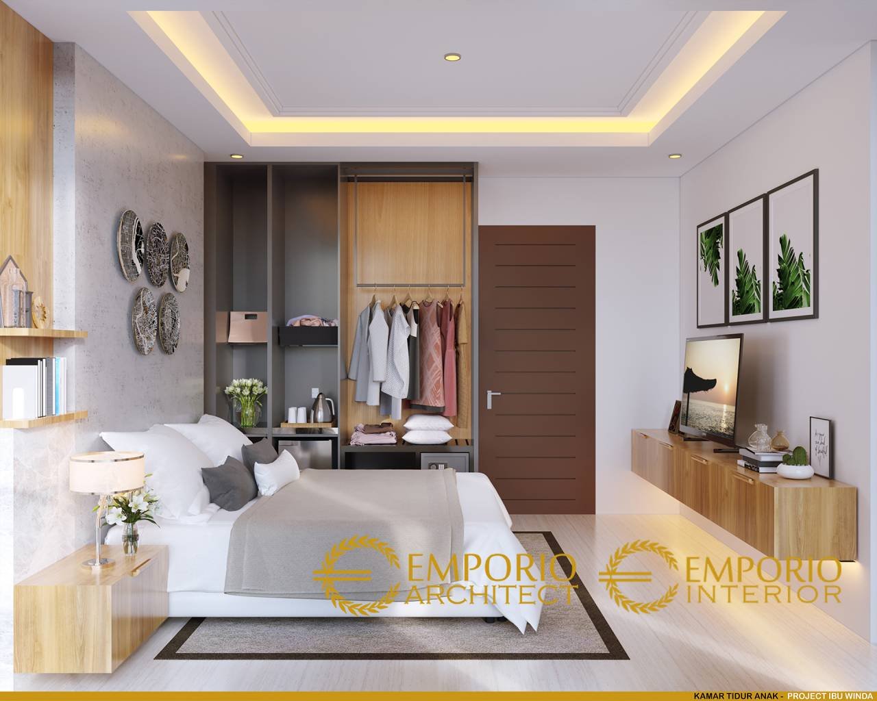 Desain Interior Rumah Modern Klasik 3 Lantai Ibu Winda Di Padang Sumatera Barat Desain Interior Rumah Modern Klasik 3 Lantai Ibu Winda Di Padang Sumatera Barat