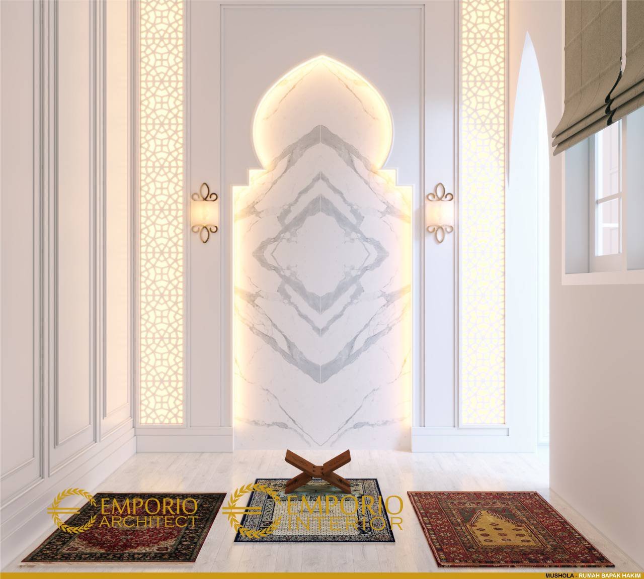 Desain Interior Rumah Islami : Desain Rumah Classic 2 Lantai Bapak Tri