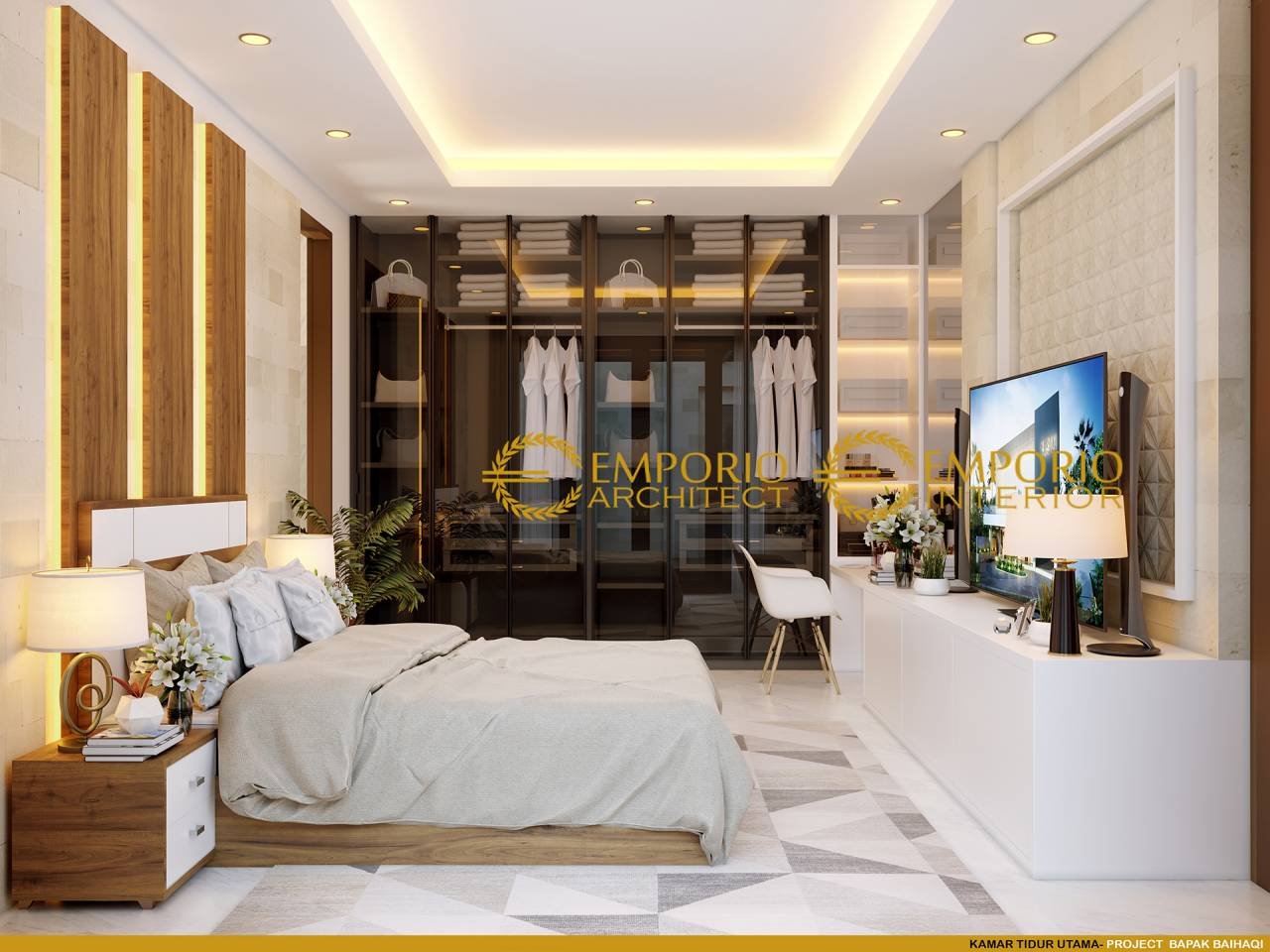 View Detail Desain Interior Rumah Villa Bali 1.5 Lantai Bapak Baihaqi ... Daryl Interior