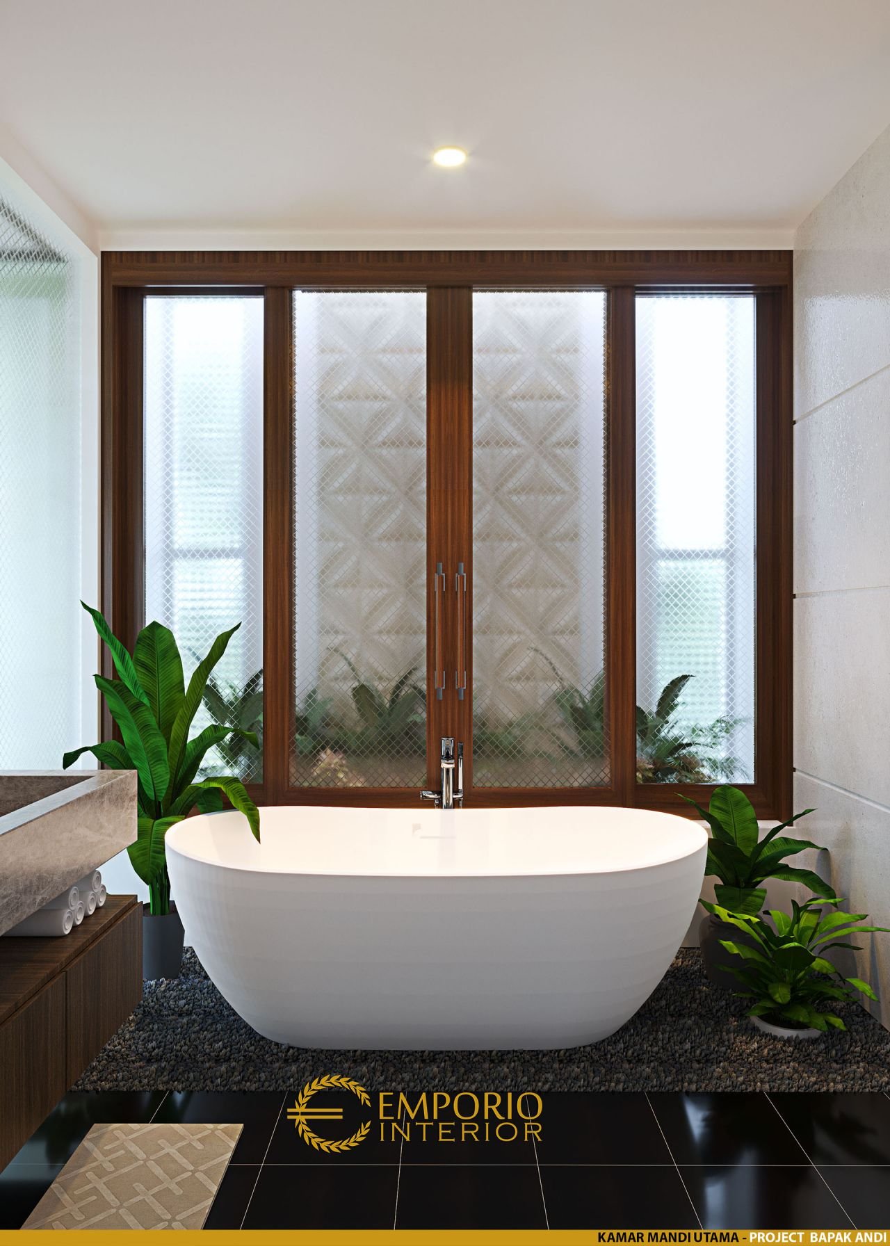 desain interior rumah villa bali