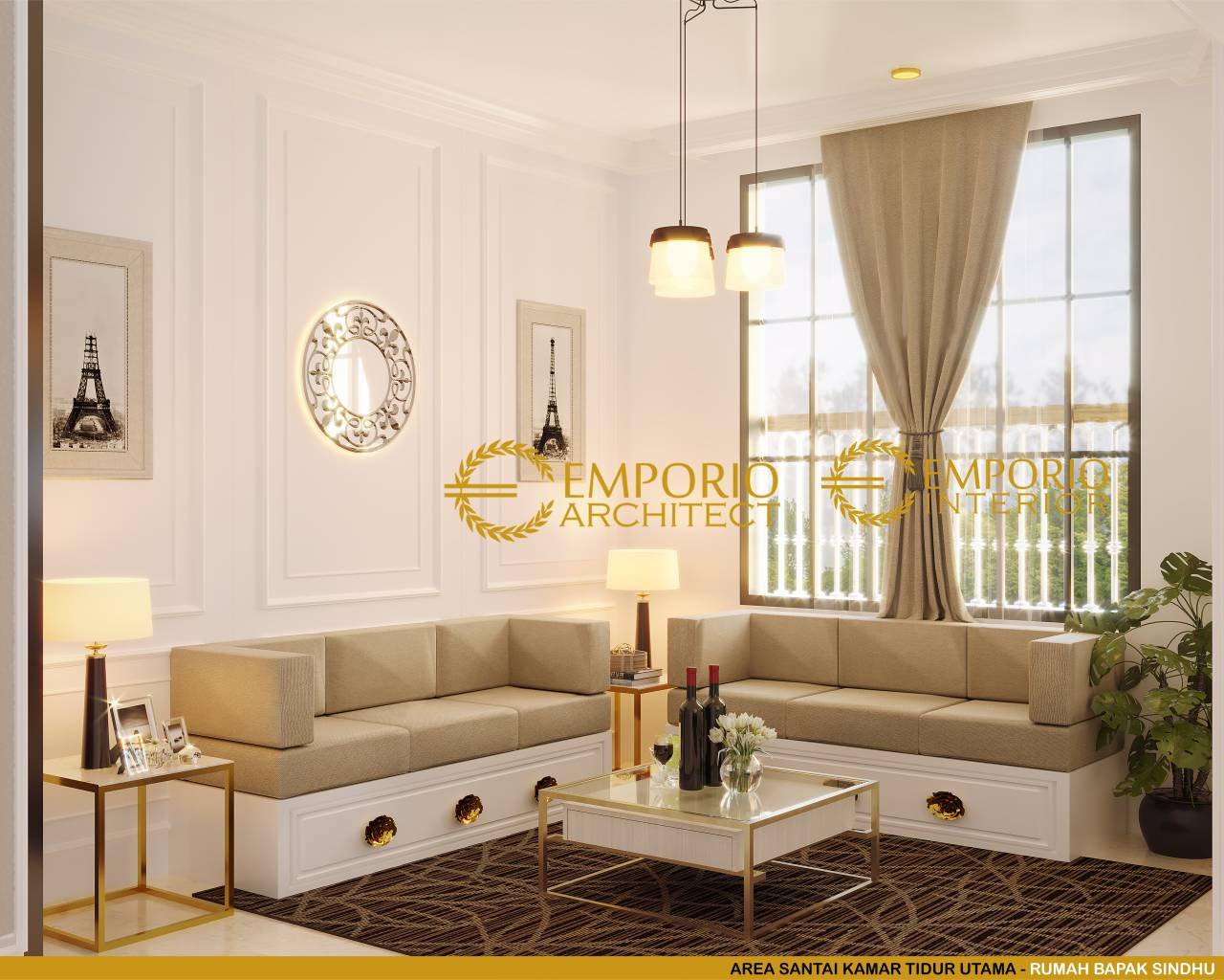  Desain  Interior  Rumah  Villa Bali 2 Lantai Bapak Sindhu Di  