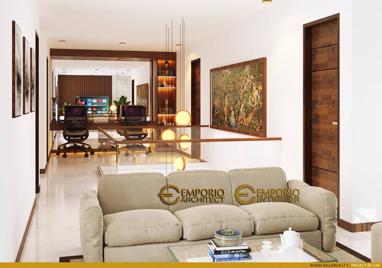 View Detail Desain Interior Rumah Villa Bali Modern 2 Lantai Ibu Emi ... Daryl Interior