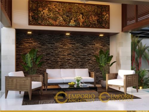 Thumbnail Desain Interior Rumah Villa Bali 2 Lantai Ibu Emi di Medan, Sumatera Utara