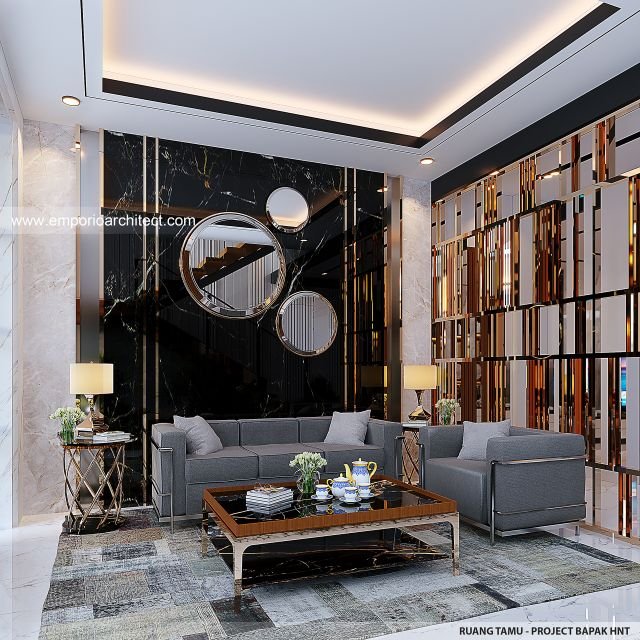 Thumbnail Desain Interior Rumah Villa Bali 3 Lantai Bapak HNT di Yogyakarta