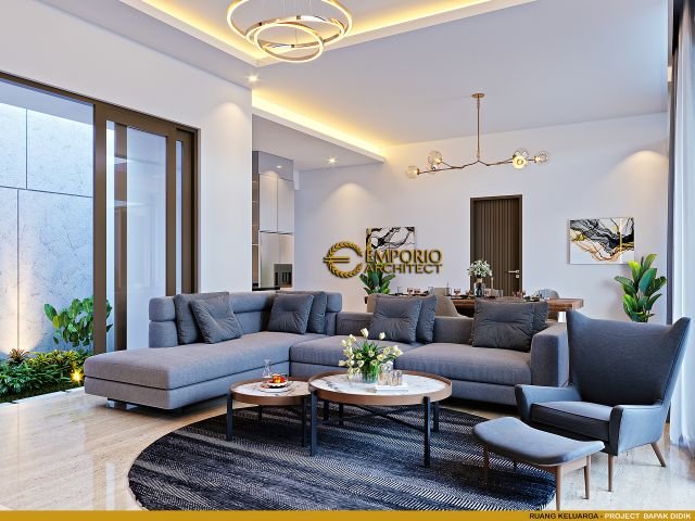 Thumbnail Desain Interior Villa Modern 1 Lantai Bapak Didik di Lampung