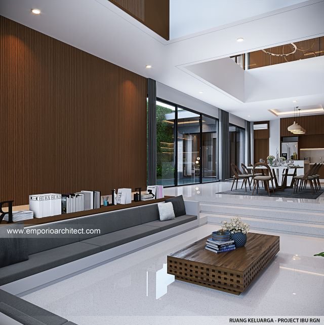 Thumbnail Desain Interior Villa Modern 3 Lantai Ibu RGN di Nusa Dua, Badung, Bali